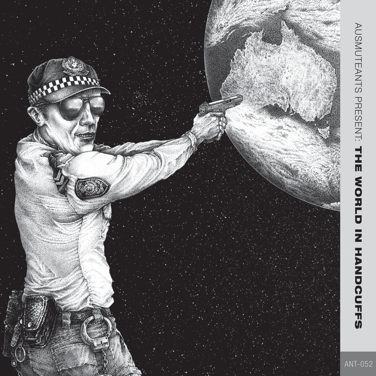 …. Present THE WORLD IN HANDCUFFS